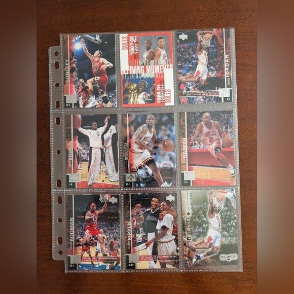 NBA Chicago Bulls Basketball Card Collection - Picture 2 of 5
